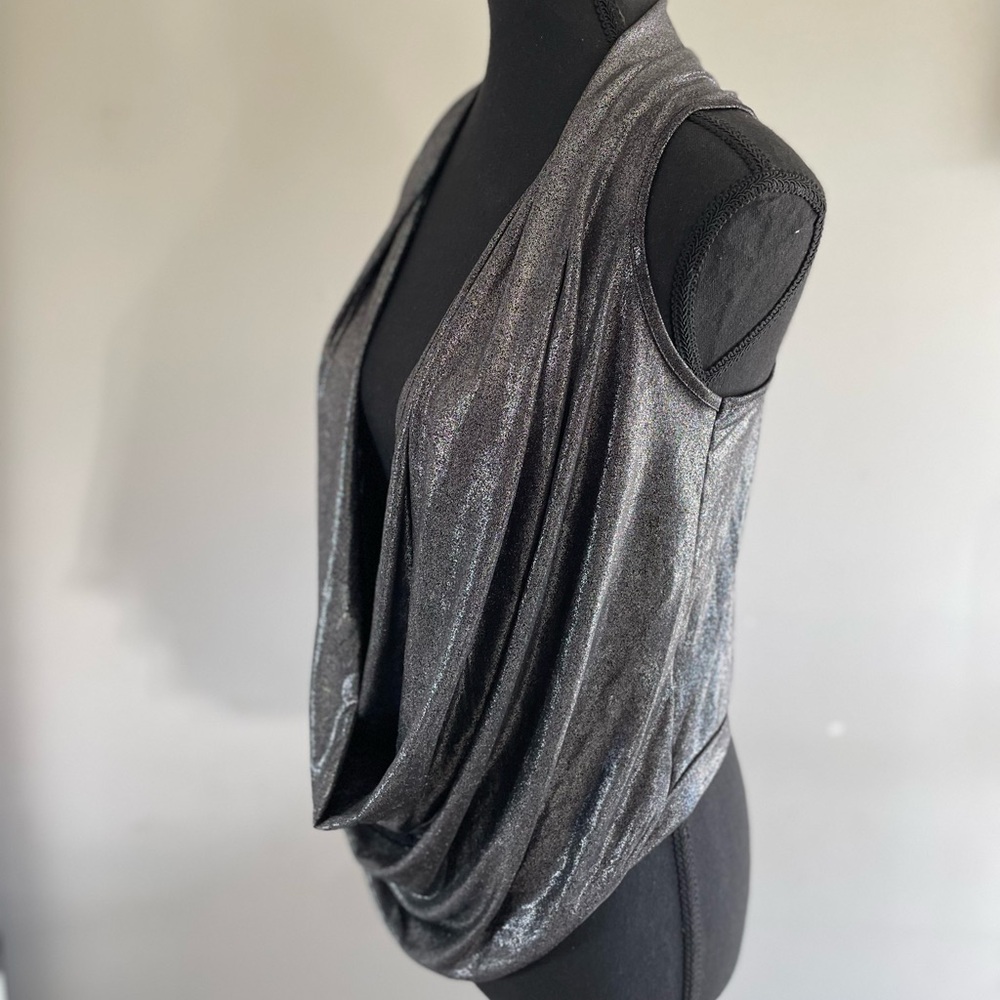 WarehouseOne Silver Clubbing Top XS